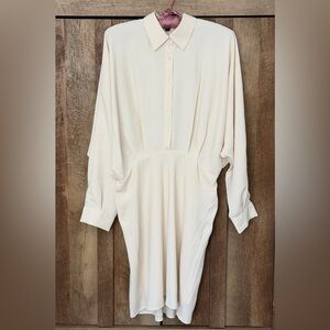 Express Cream Portofino Shirt Dress